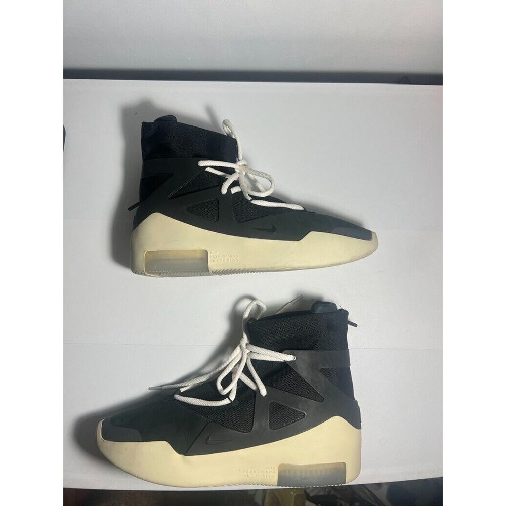 Size 12 - Nike Air Fear Of God 1 Black